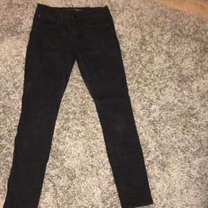 Express Black skinny jeans